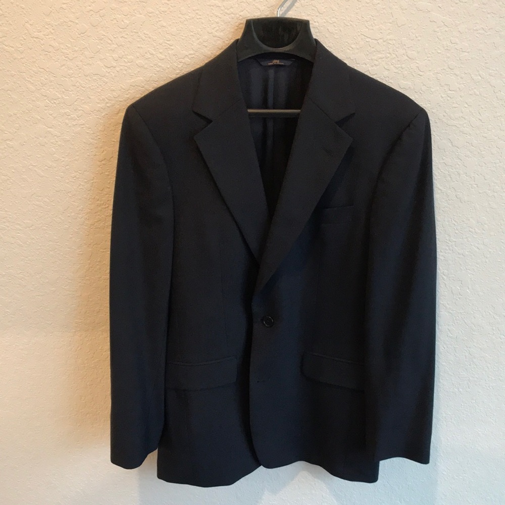 Brooks Brothers Classic Navy Blazer 37R